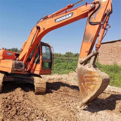 95KW Used Heavy Machinery Hydraulic Crawler Excavators Doosan DX120