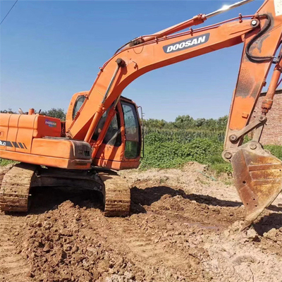 95KW Used Heavy Machinery Hydraulic Crawler Excavators Doosan DX120