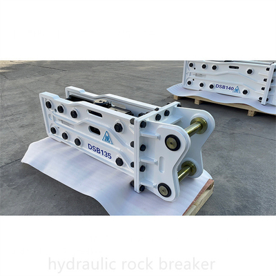 68Mm Chisel Diameter Hydraulic Rock Breaker 4.8-8.0 Ton Excavator Attachment