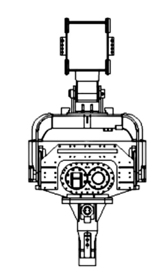 2400KG Hydraulic Pile Hammer Magnet Customization Excavator Attachment