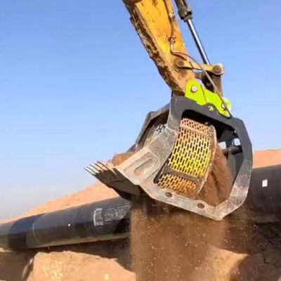 Rotating Screening Bucket Rotating Screening Bucket Excavator Rotating Screening Bucke Crusher Bucket Suitable 23 Tonne