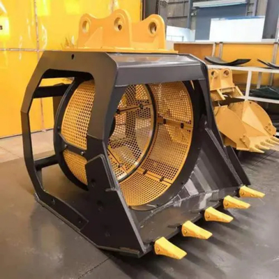 Rotating Screening Bucket Rotating Screening Bucket Excavator Rotating Screening Bucke Crusher Bucket Suitable 36 Tonne