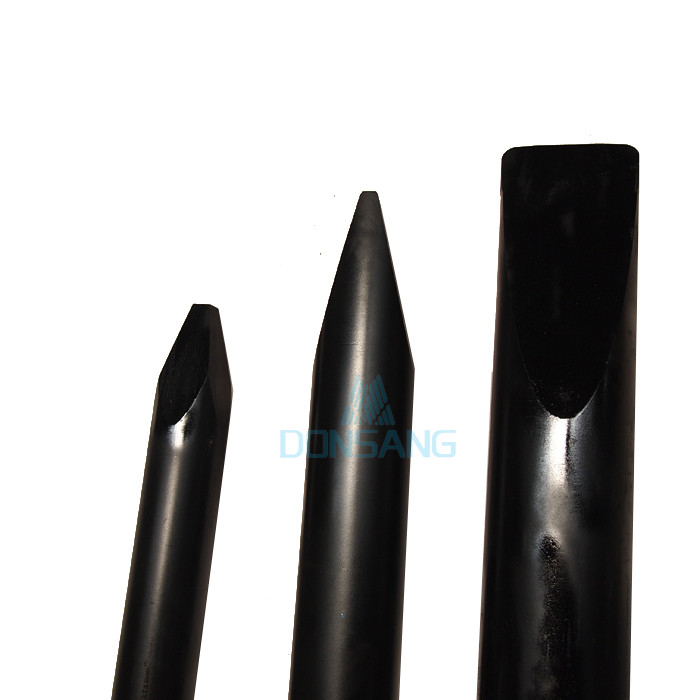 SB 171 Rock Breaker Moil Point Chisel 180 Mm Diameter Customized DS8C