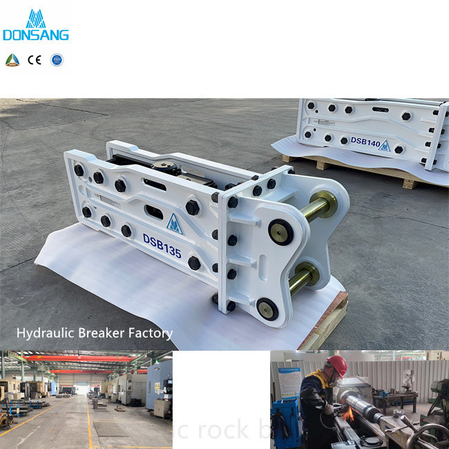 Chisel 165mm Hydraulic Hammer Breaker For 30 Ton 35 Ton 40 Ton Excavator