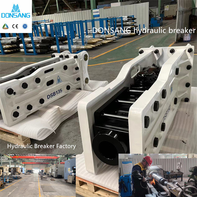 HB30G 30 Tons Excavator Hydraulic Rock Breaker Hammer For 135mm Wide Hyraulic Rock Hammer