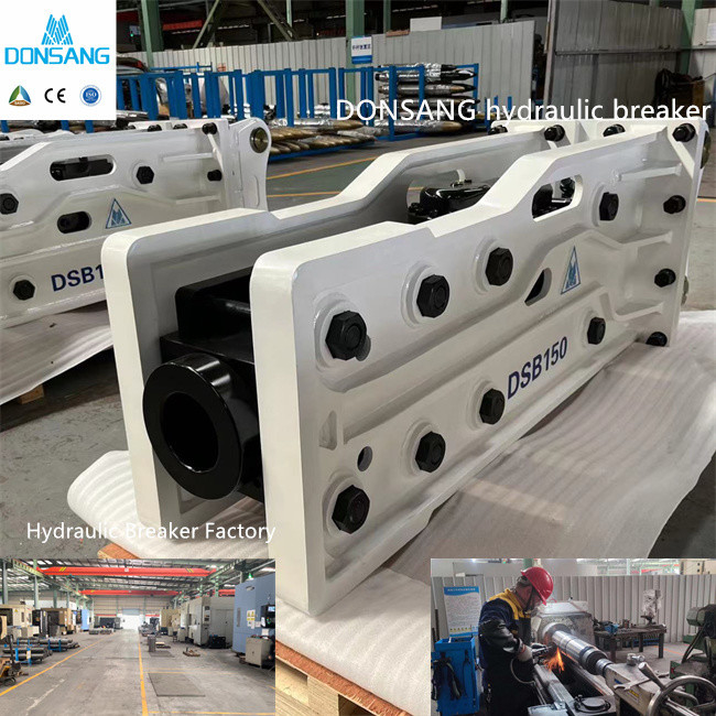 HB30G Hydraulic Breaker Rock Hammer For 22 Ton 35 Ton Excavators Hydraulic Rock Hammer Demolish Concrete